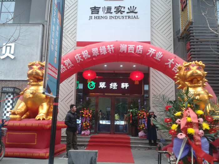 洛阳气球－潘多拉气球派对洛阳翠绿轩开业庆典