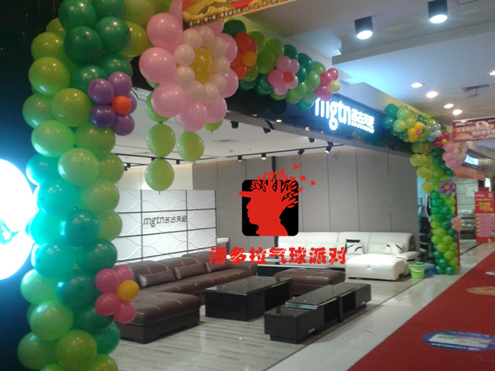 洛阳气球－潘多拉生日派对广州市场金梦店二楼