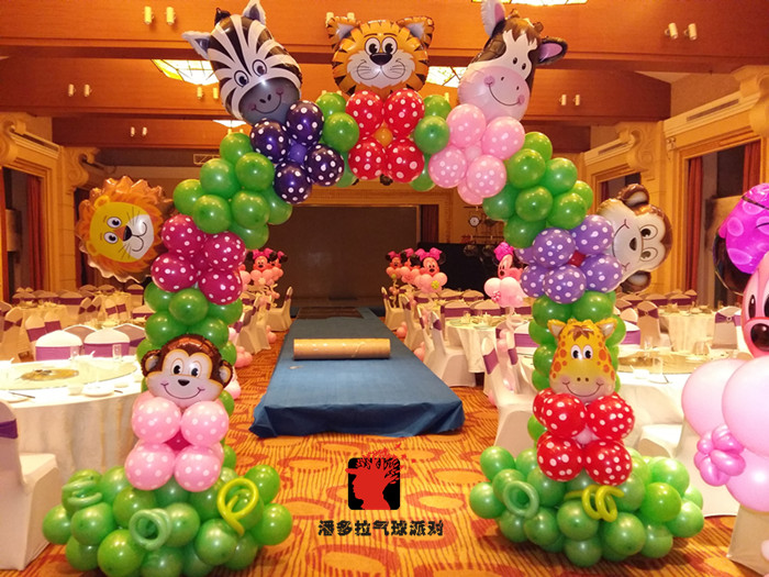 洛阳气球－潘多拉生日派对丹贵轩满月宴