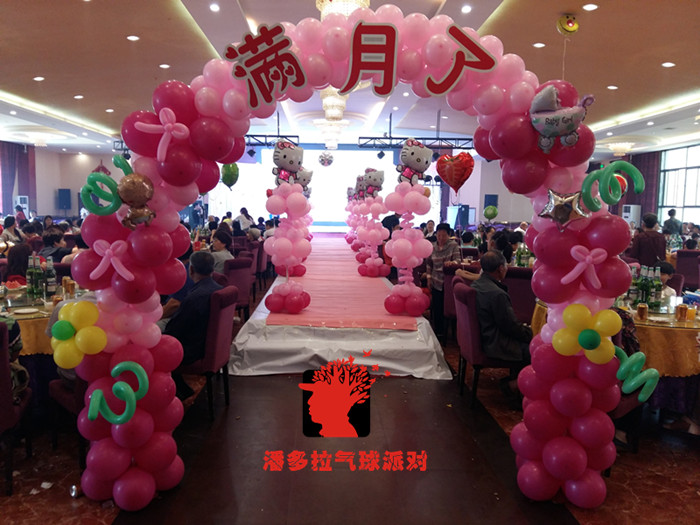 洛阳气球－潘多拉生日派对孟津满月宴