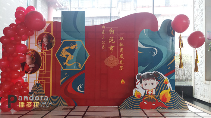 洛阳气球－潘多拉派对宴天下双弥月宴