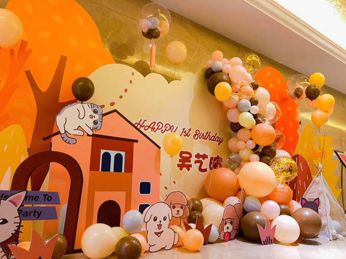 洛阳气球-潘多拉生日派对华阳大酒店